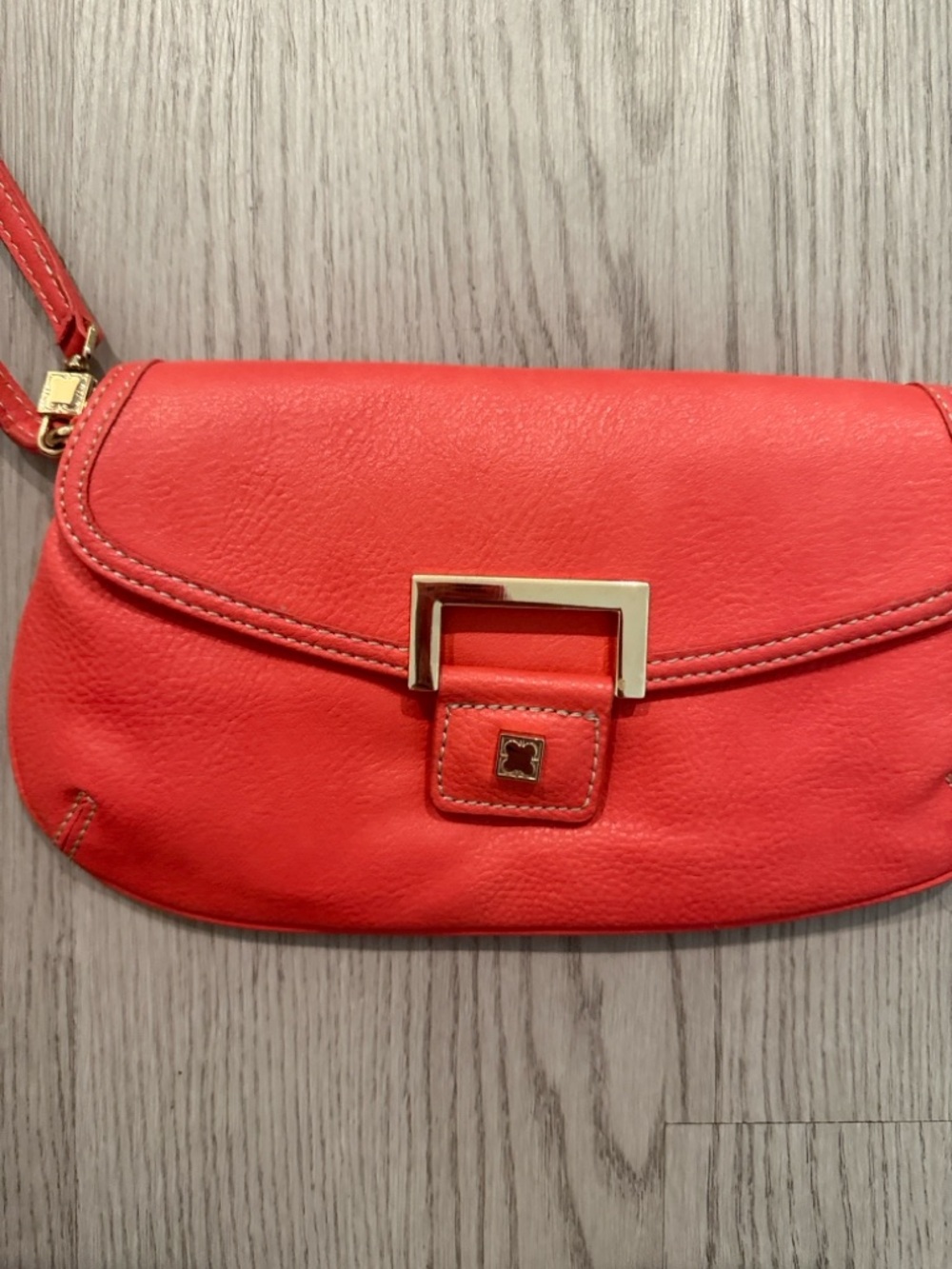 Coral Wristlet Clutch - Picture 2 of 10